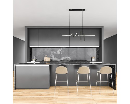 Подвесной светильник Brace 90267/2 черный Eurosvet