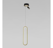 Подвесной светильник Spire 90269/1 черный/золото Eurosvet