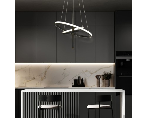 Подвесной светильник Stroke 90270/1 черный Eurosvet