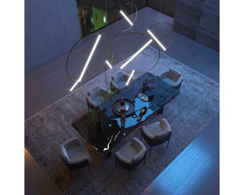 Подвесной светильник Element 90281/1 бронза Eurosvet