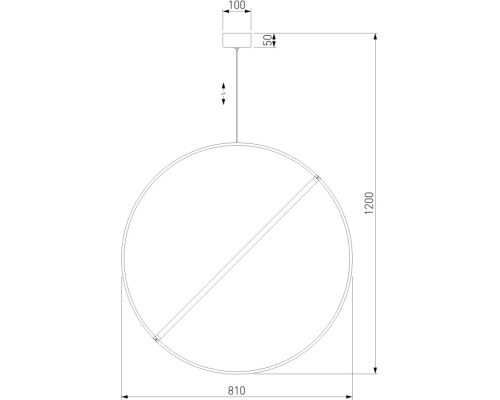 Подвесной светильник Element 90283/1 хром Eurosvet