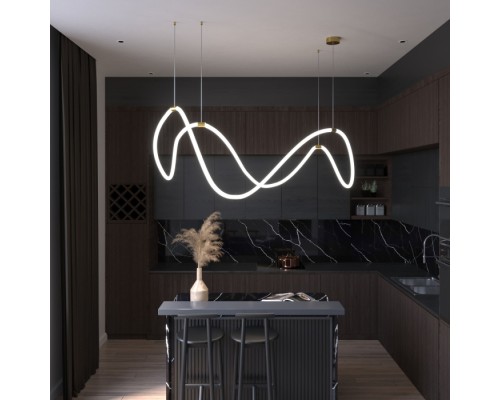 Подвесной светильник Full light 90288/1 латунь Eurosvet