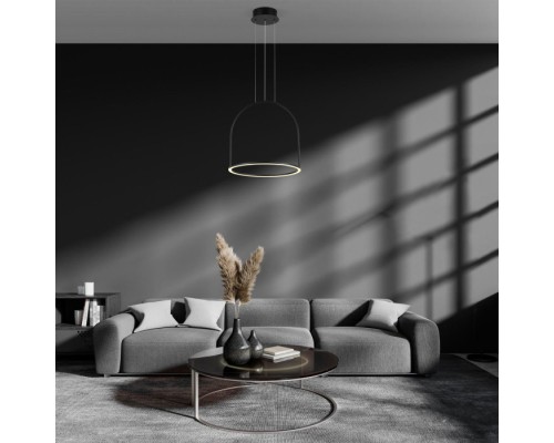 Подвесной светильник Over 90322/1 черный Eurosvet