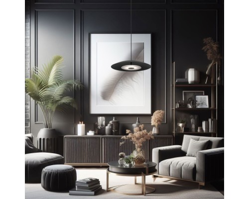 Подвесной светильник Kontur 90328/1 черный Eurosvet