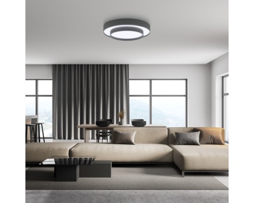 Потолочный светильник Force 90331/2 серый Eurosvet