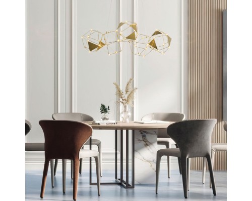 Подвесной светильник Uma 90368/5 медь Eurosvet