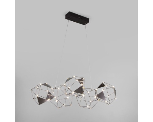 Подвесной светильник Uma 90368/5 черный жемчуг Eurosvet