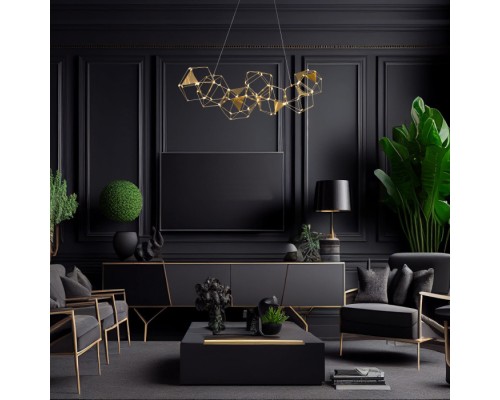 Подвесной светильник Uma 90368/7 медь Eurosvet