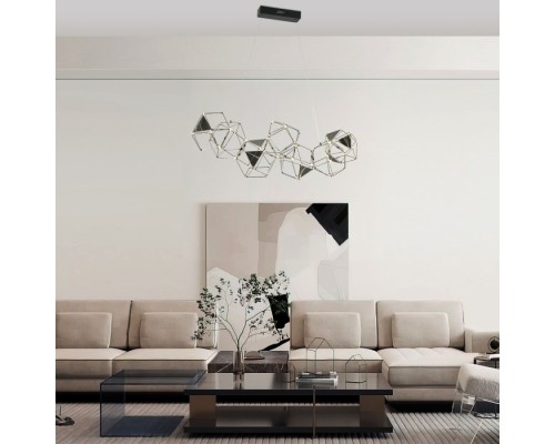 Подвесной светильник Uma 90368/7 черный жемчуг Eurosvet