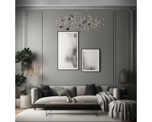 Подвесной светильник Uma 90369/15 черный жемчуг Eurosvet