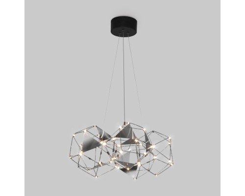 Подвесной светильник Uma 90369/5 черный жемчуг Eurosvet