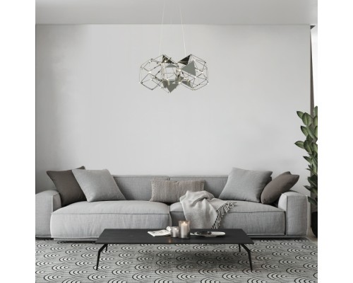 Подвесной светильник Uma 90369/5 черный жемчуг Eurosvet