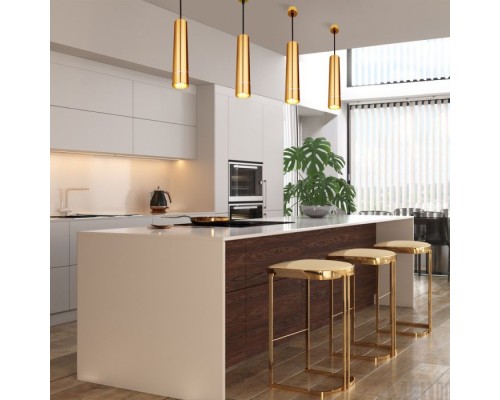 Подвесной светильник DLN106/DLN107 DLN107 GU10 золото Eurosvet