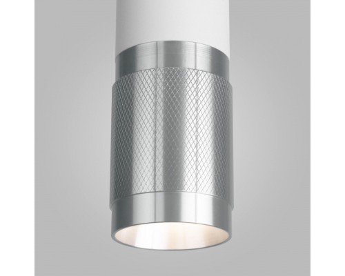 Подвесной светильник Tony DLN108 GU10 белый/серебро Eurosvet