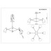 Потолочная люстра Biane SLE103502-06 Evoluce