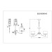 Подвесная люстра Linda SLE105303-05 Evoluce