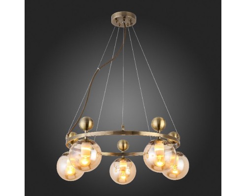 Подвесная люстра Pechio SLE106303-05 Evoluce