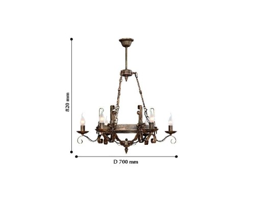 Подвесная люстра Boulogne 2159-6P F-Promo