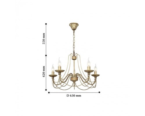 Подвесная люстра CHATEAU 2163-5P F-Promo