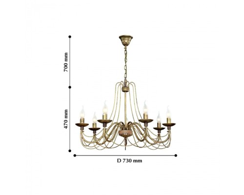 Подвесная люстра CHATEAU 2163-7P F-Promo