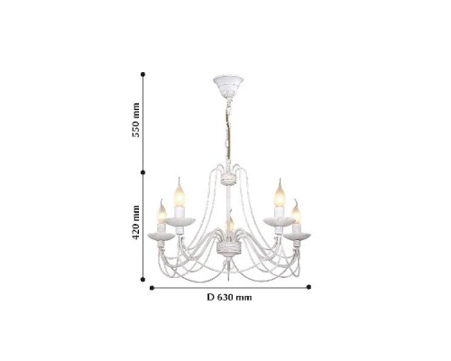 Подвесная люстра CHATEAU 2164-5P F-Promo