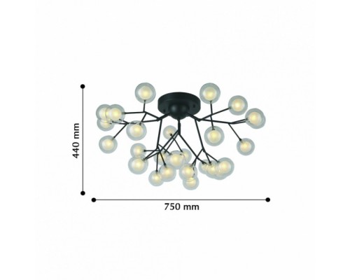 Потолочная люстра Ligamentum 2481-9U F-Promo