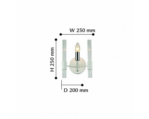 Настенный светильник Supreme 2539-1W F-Promo