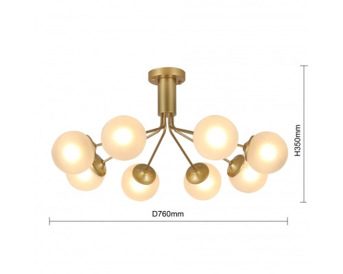 Потолочная люстра Pax 2631-8U F-Promo