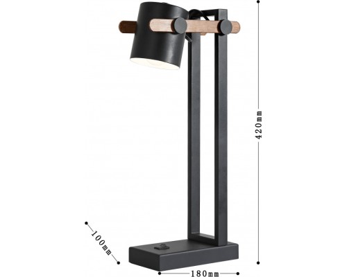 Интерьерная настольная лампа Scandy 3004-1T F-Promo