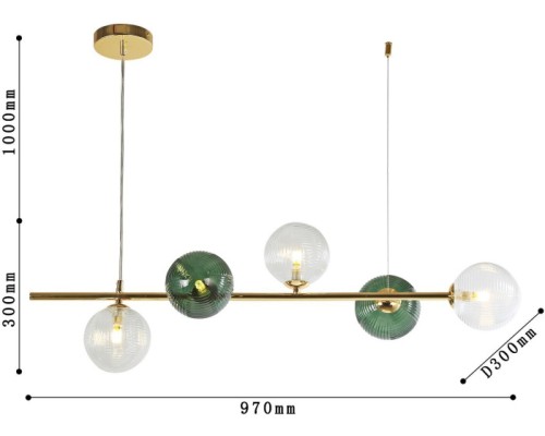 Подвесной светильник Infilato 4035-5P F-Promo
