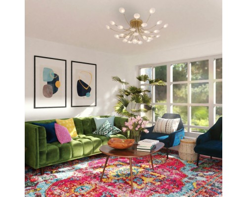 Потолочная люстра Skein 4197-28C F-Promo