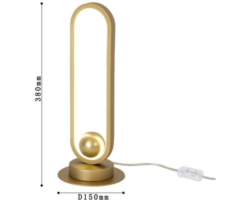 Интерьерная настольная лампа Altus 4221-1T F-Promo