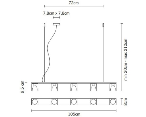 Подвесной светильник Cubetto D28A0601 Fabbian