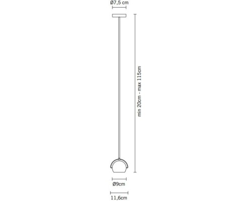 Подвесной светильник Beluga D57A1104 Fabbian