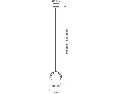 Подвесной светильник Beluga D57A1901 Fabbian