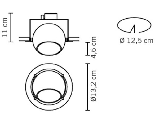 Точечный светильник Beluga D57F0131 Fabbian