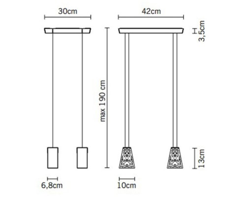 Подвесной светильник Flow D69A0700 flow Fabbian