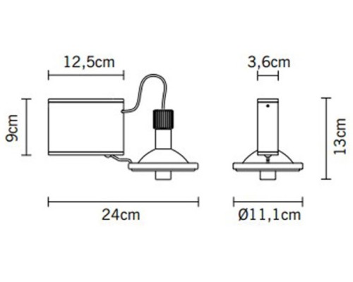 Настенно-потолочный светильник Orbis D70G0915 Fabbian