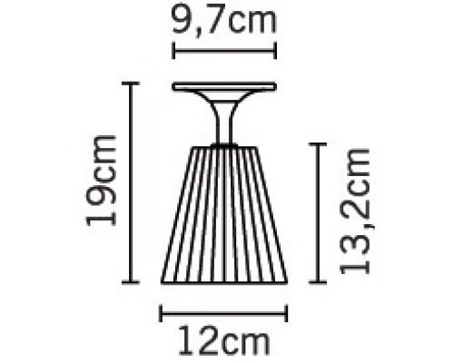 Потолочный светильник Flow D87E0101 Fabbian