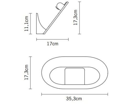 Настенный светильник Domina D94D0101 Fabbian