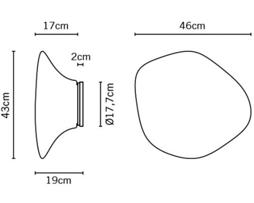 Настенно-потолочный светильник Lumi F07G1901 Fabbian