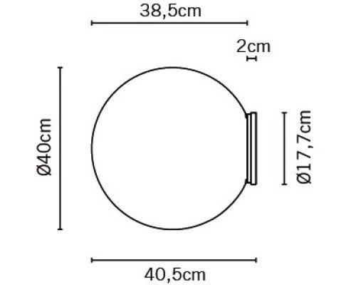 Настенно-потолочный светильник Lumi F07G3101 Fabbian