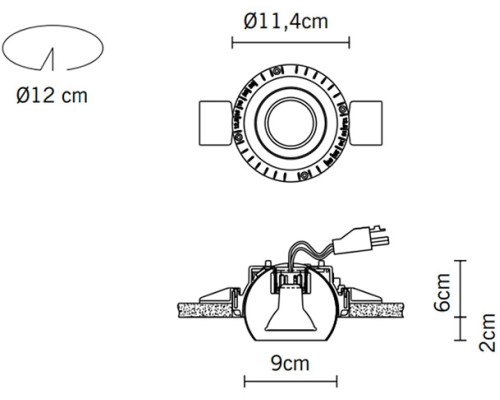 Точечный светильник Tools F19F4015 Fabbian