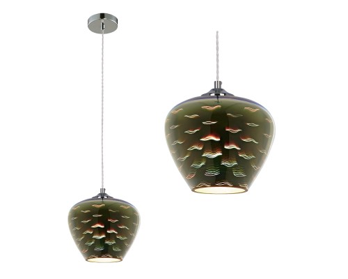 Подвесной светильник Galassie DLC-G447 E27 CHROME Fametto