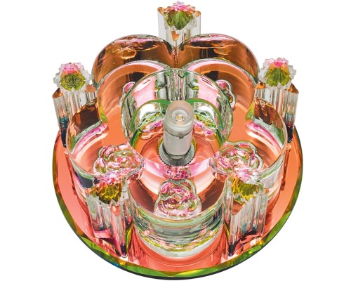 Точечный светильник Fiore DLS-F122 G4 COLOUR/CLEAR Fametto