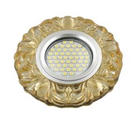 Точечный светильник Luciole DLS-L136 GU5.3 GLASSY/YELLOW Fametto