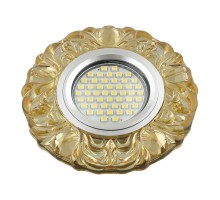 Точечный светильник Luciole DLS-L136 GU5.3 GLASSY/YELLOW Fametto