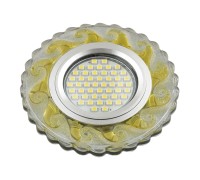 Точечный светильник Luciole DLS-L139 GU5.3 GLASSY/GOLD Fametto