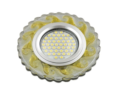 Точечный светильник Luciole DLS-L139 GU5.3 GLASSY/GOLD Fametto