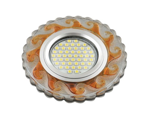 Точечный светильник Luciole DLS-L139 GU5.3 GLASSY/TEA Fametto